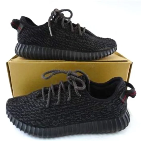 Adidas Yeezy 350 'Black', Size: 8.5 (Men) - Picture 3 of 11